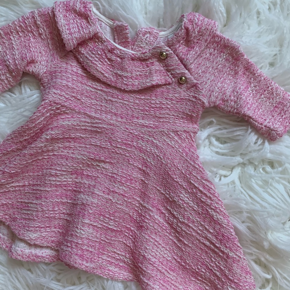 Baby girl Janie & Jack pink dress